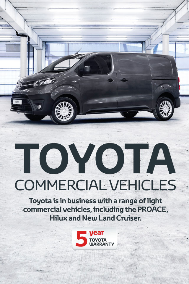 New Toyota PROACE Vans for Sale Vertu Toyota