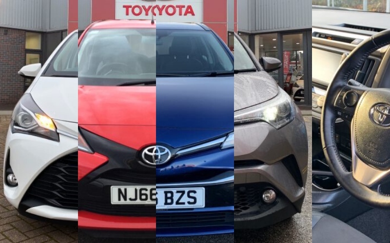 The Top 5 Used Car Picks For Vertu Toyota This Week